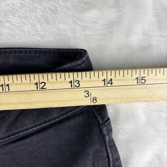 1822 Denim Jeans Curvy Contour Ankle Skinny Size 6 Black Stretch - Picture 4 of 10